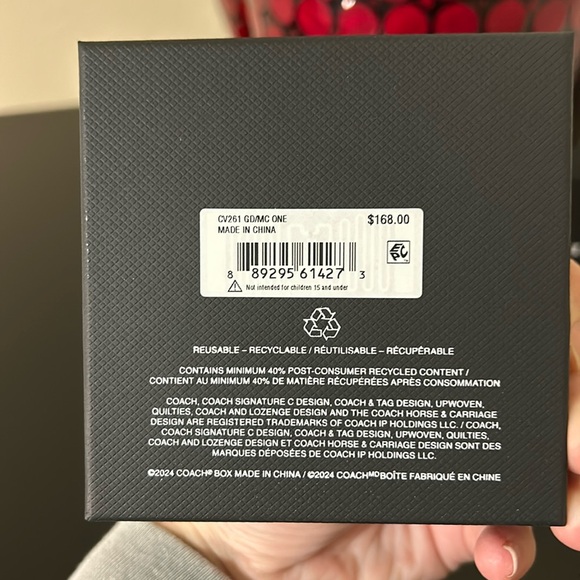 Coach X Observed By Us NIB Strawberry Heart Charm Bracelet - Picture 5 of 5